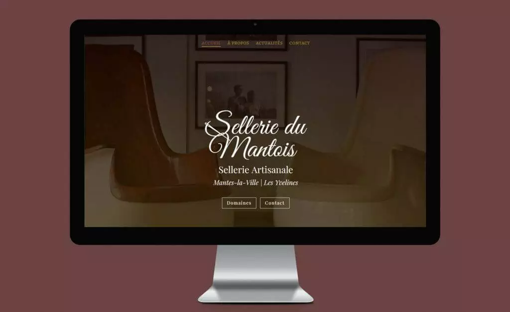 Un site web flambant neuf pour la Sellerie du Mantois