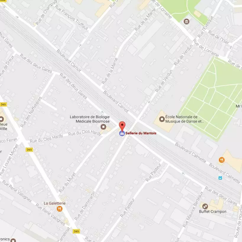 page contact - carte