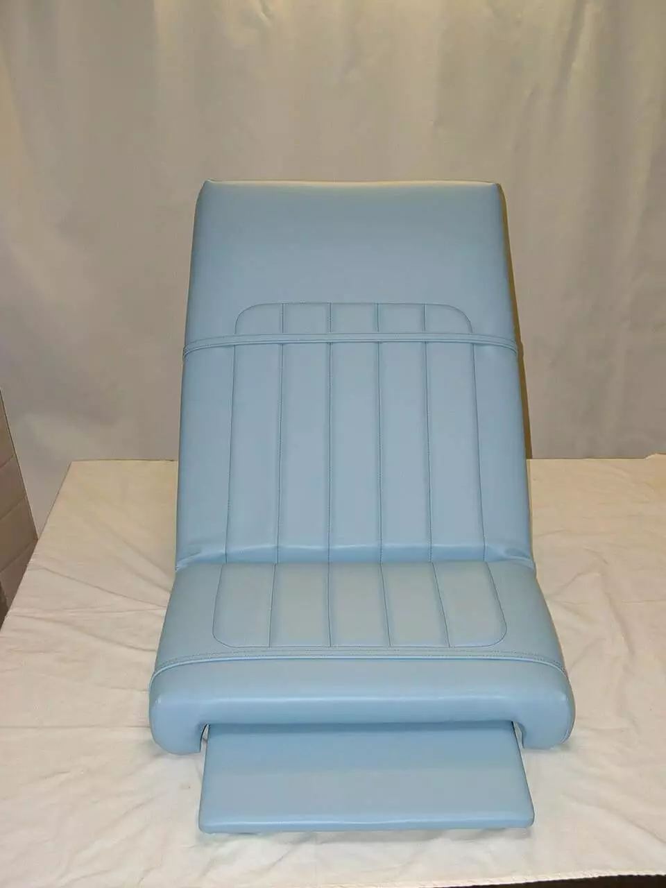 Medical : Garnissage de table de soins mobilier médical