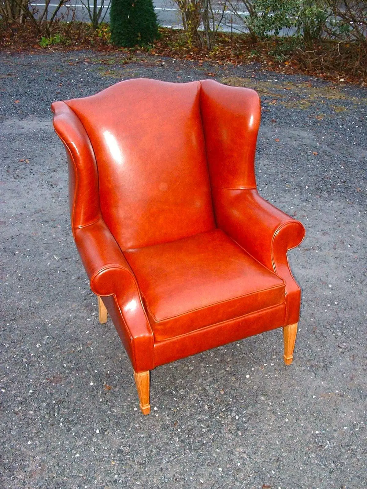 Fauteuil Club vintage en cuir